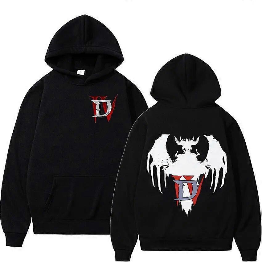 Anime Diablo Lilith Graphic Hoodie Men's Hip Hop Fashion