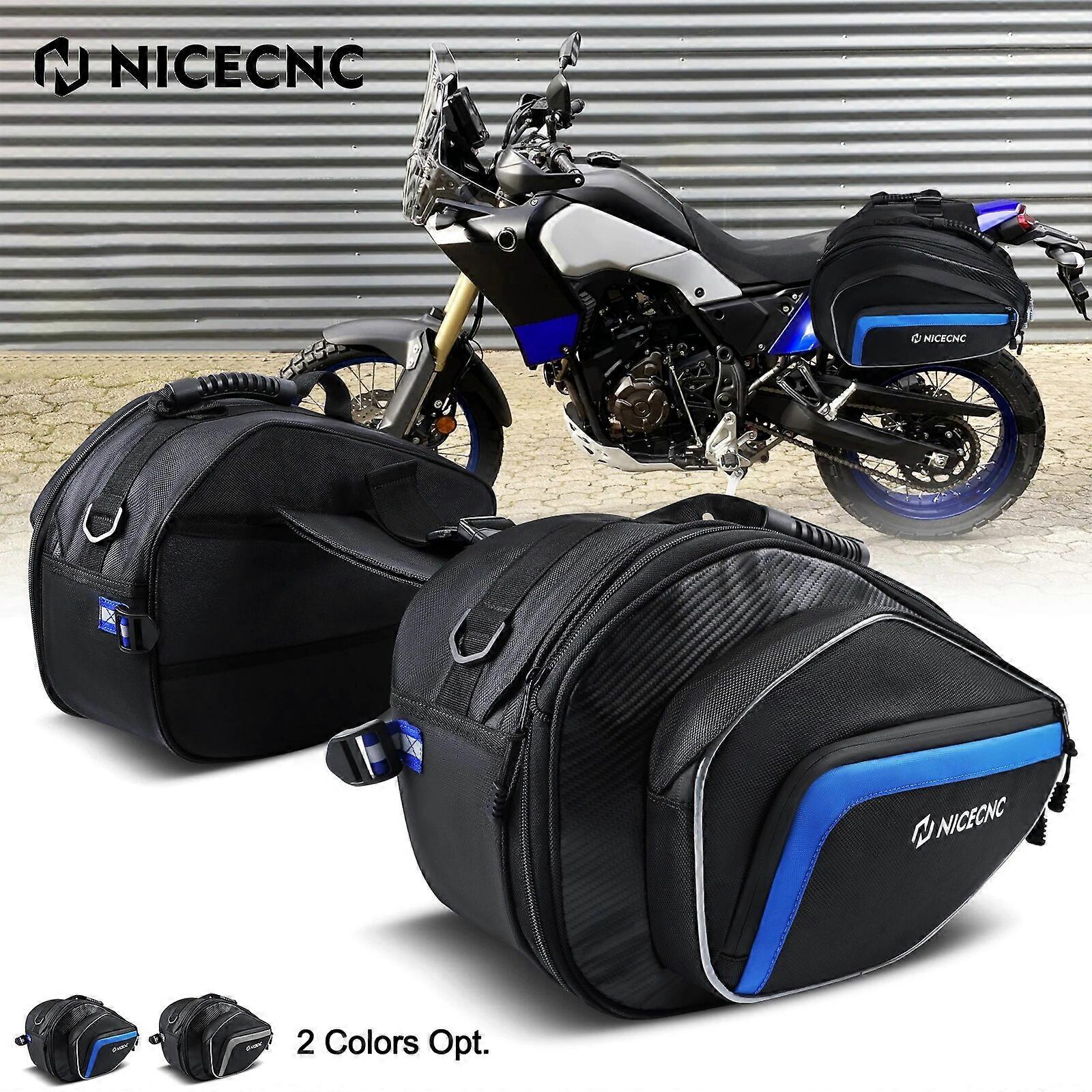 Motorcycle Rear Tail Saddlebags Seat Back Travel Waterproof Throw Over Universal For Harley kawasak Honda YAMAHA Suzuki