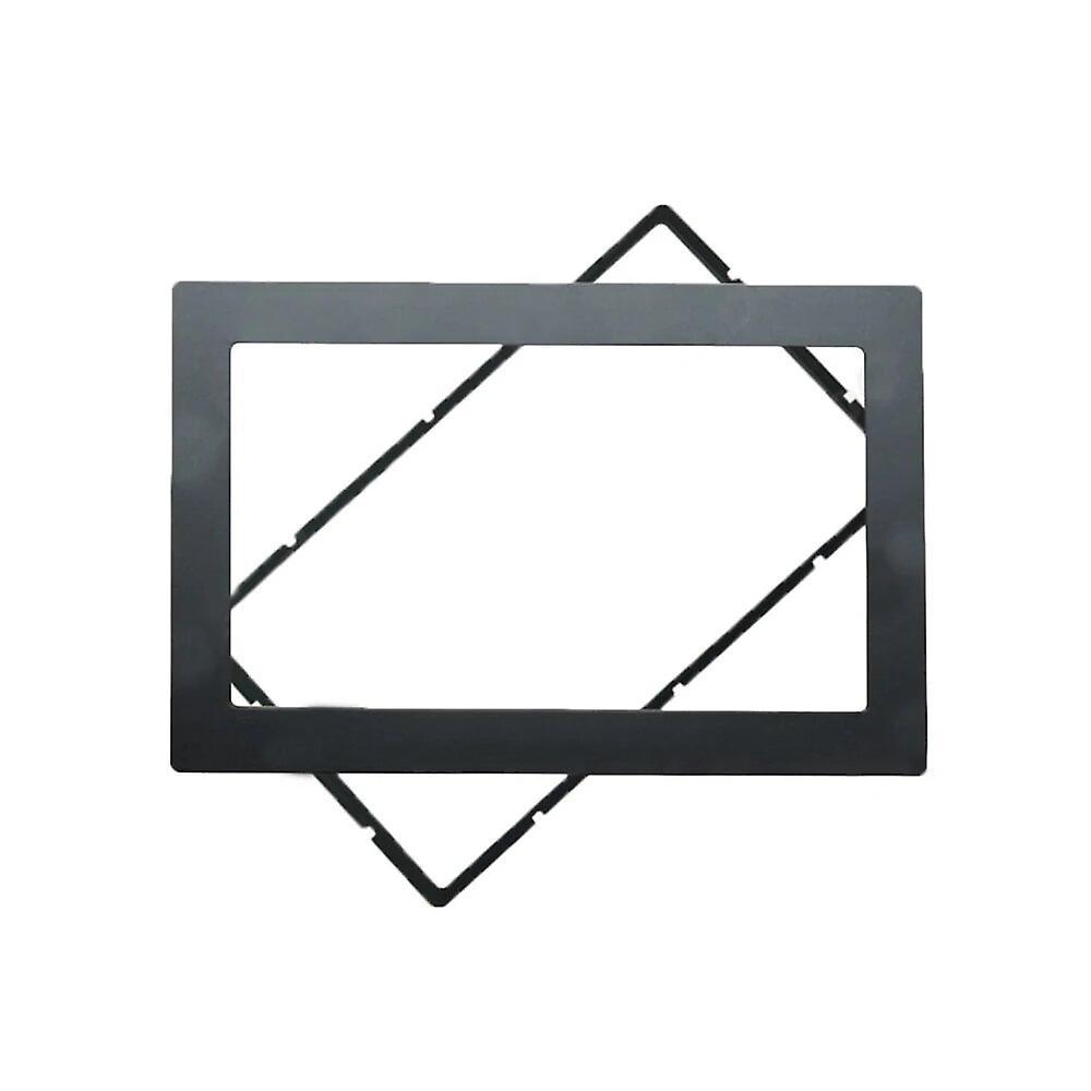 Universal 2 Din Frame Car Radio Fascia Decorative Panel Auto Player Panel Refitting Framework Installation Accessories