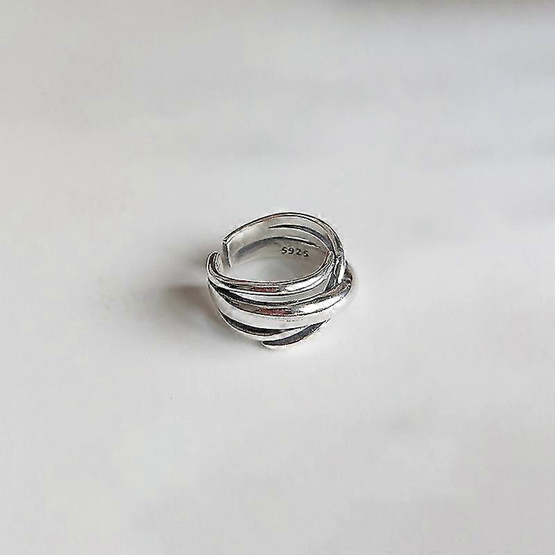 Damen Ringe 925 Sterling Silber, Hochzeitsring