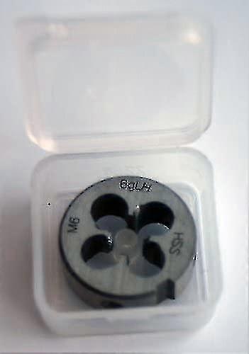 Die M6 X 1.0 Hss Tap Din 223 Left Hand Thread