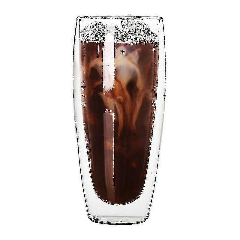 Heat Resistant Double Layer Glass Cup Insulation Transparent Tea Cup