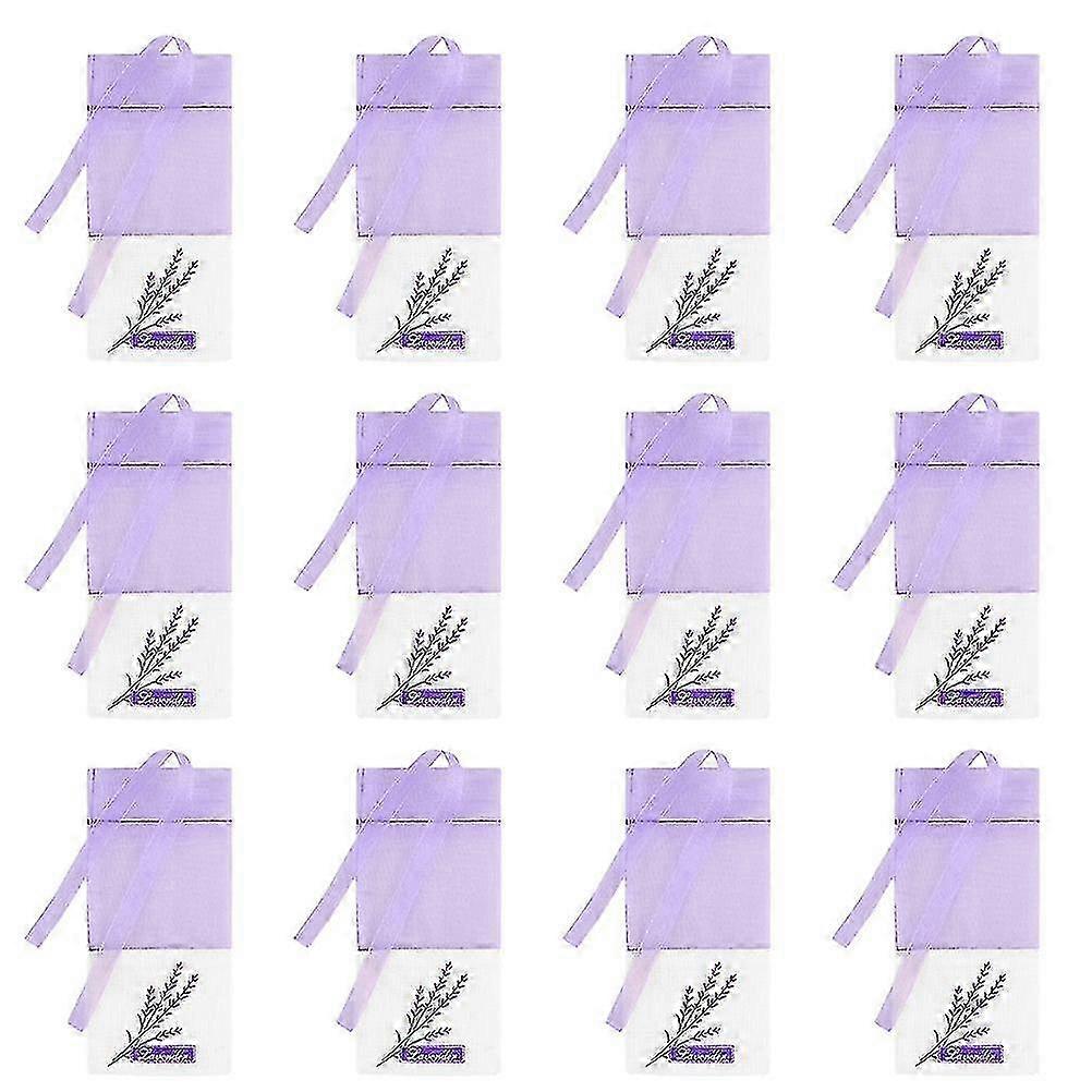 1 Set 15Pcs Lavender Sachets Empty Lavender Sachets Lavender Scented Sachets