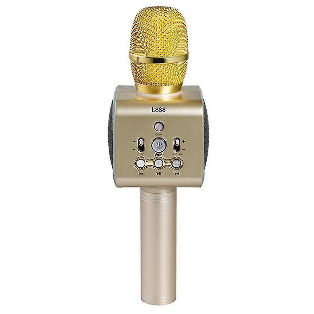 Wireless Bluetooth Handheld Microphone Portable Wireless Condenser Mic For Karaoke Smartphone Ios A