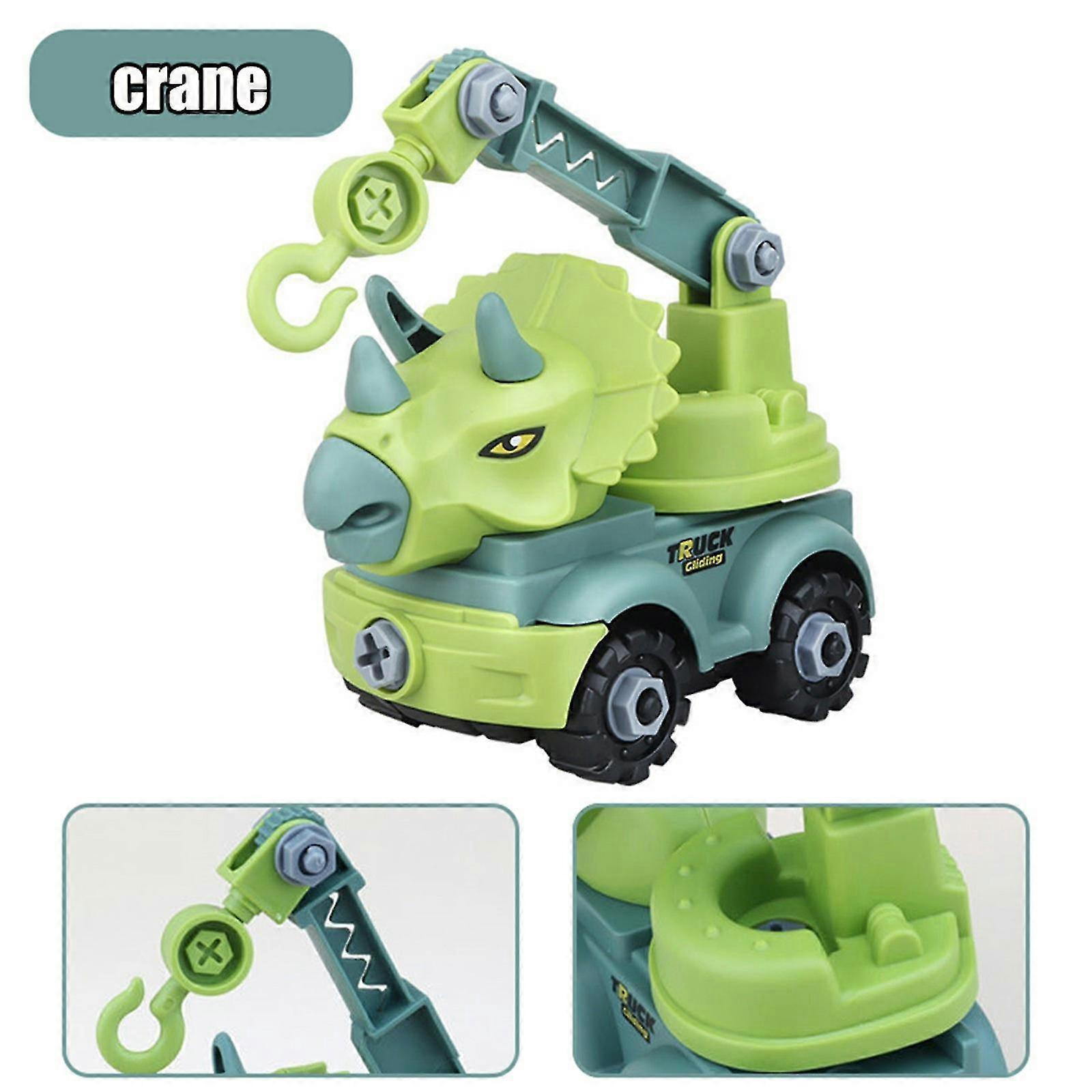 Disassembly Assembly Dinosaur Toy Set Screw Nut Combination Assembling Dinosaur Model Educational Toy