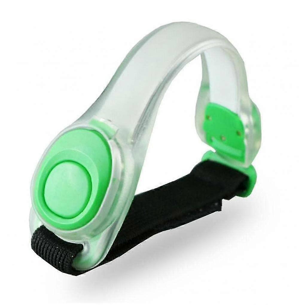 2 Pcs Led Lights Armband,silicone Led Bracelet,high Visibility Reflective Running Gear For Runners