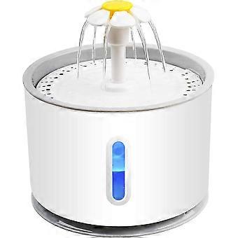 Haustier-Trinkbrunnen, 2,4l Wasserbrunnen für Hunde, automatischer Haustier-Wasserspender mit Pumpe