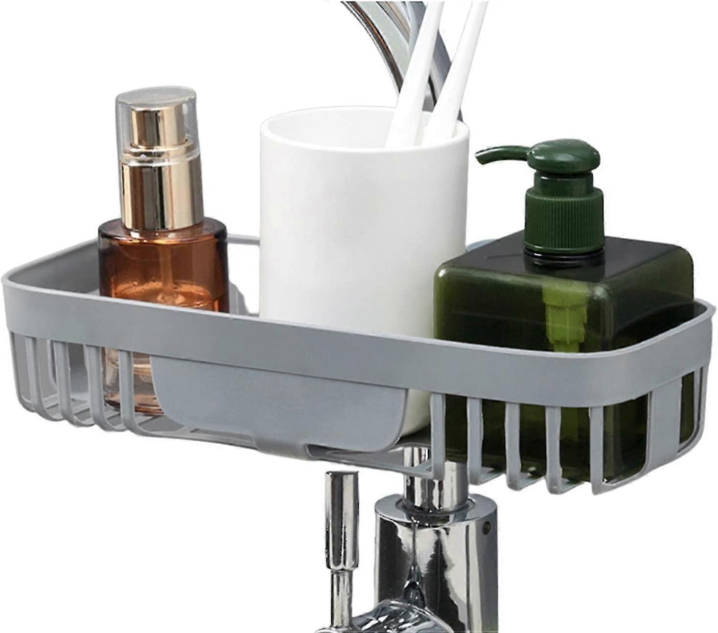 Multi  purpose kitchen drain storage rack