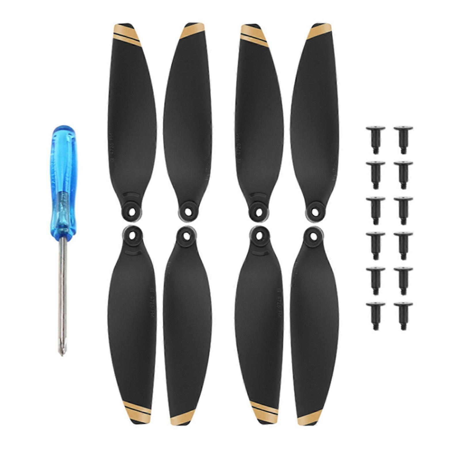 1 Set 4726F Drone Propellers Portable Noiseless Compact Replacement Blades Drone Accessories for DJI Mavic Mini 2 KAESI