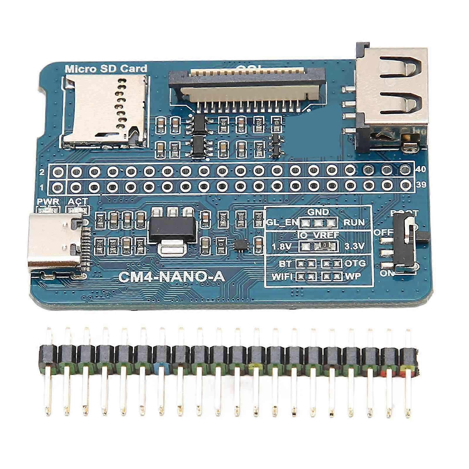 Mini Base Board for RPi CM4 B to B Connector Quad Core CM4 Ultra Mini Expansion Board for Web Application Development YEMMA