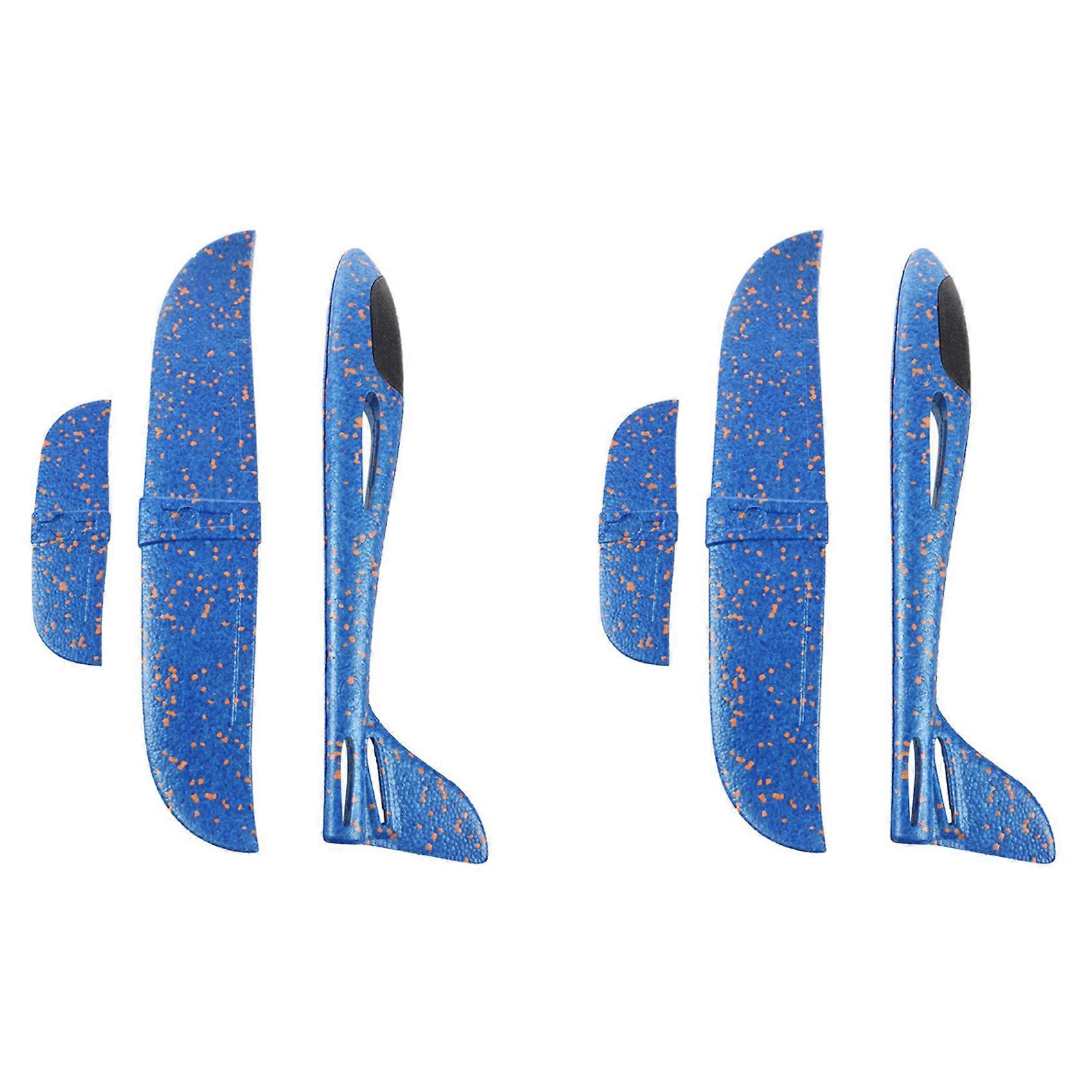 2X Funny EPPThrowing Glider Airplane Inertia Aircraft Toy Hand Launch Airplane Model