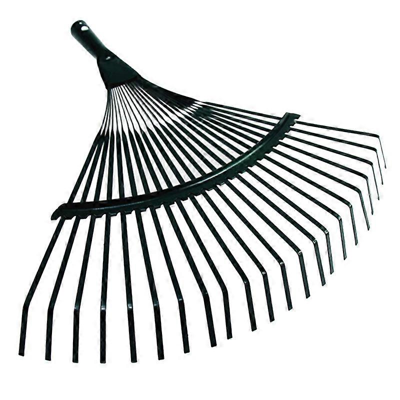 42cm Steel Fan Rake Head Replacement Heavy Rake Head for Garden Grass Patio Leaves Leaf Lawn 22 Too