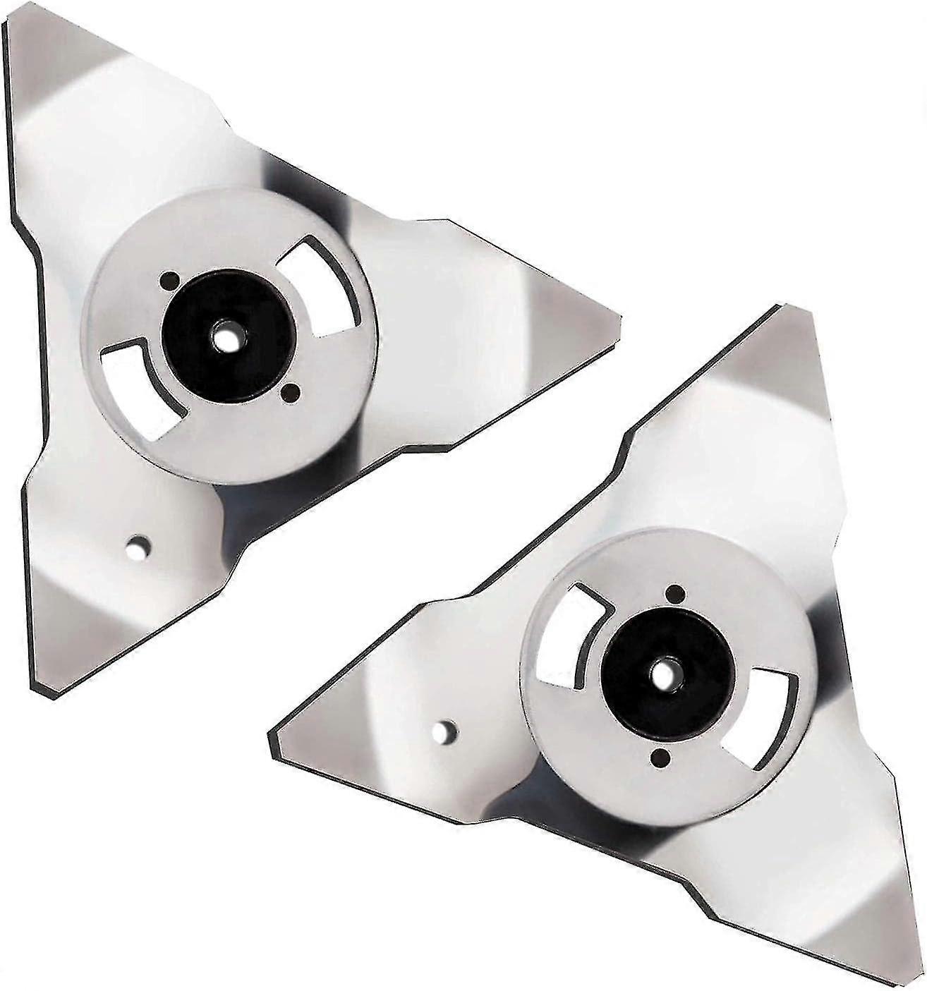 Pacote de 2 lâminas de substituição compatível Robomow cortador de grama robótico RS TS MS RC TC MC Modelos de aço inoxidável + (trec