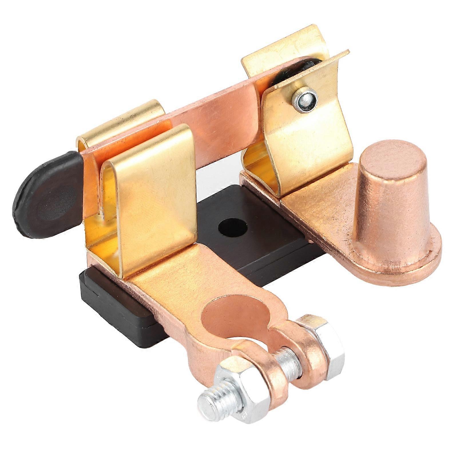 Automobile battery power-off switch knife-type battery bolt refitting switch set