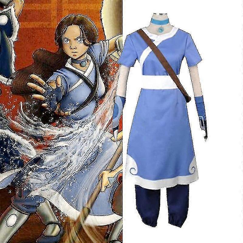 Avatar Posledný ohýbač vzduchu Zuko Katara Bumian Ang Cosplay Kostým vysokej kvality