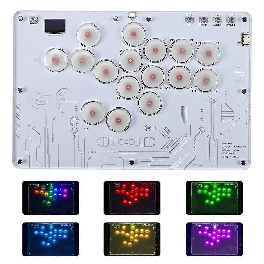 HONSON HS-JOY100 16 Taster All-Knapp Kontroller Gate Fight Arcade Game Keyboard