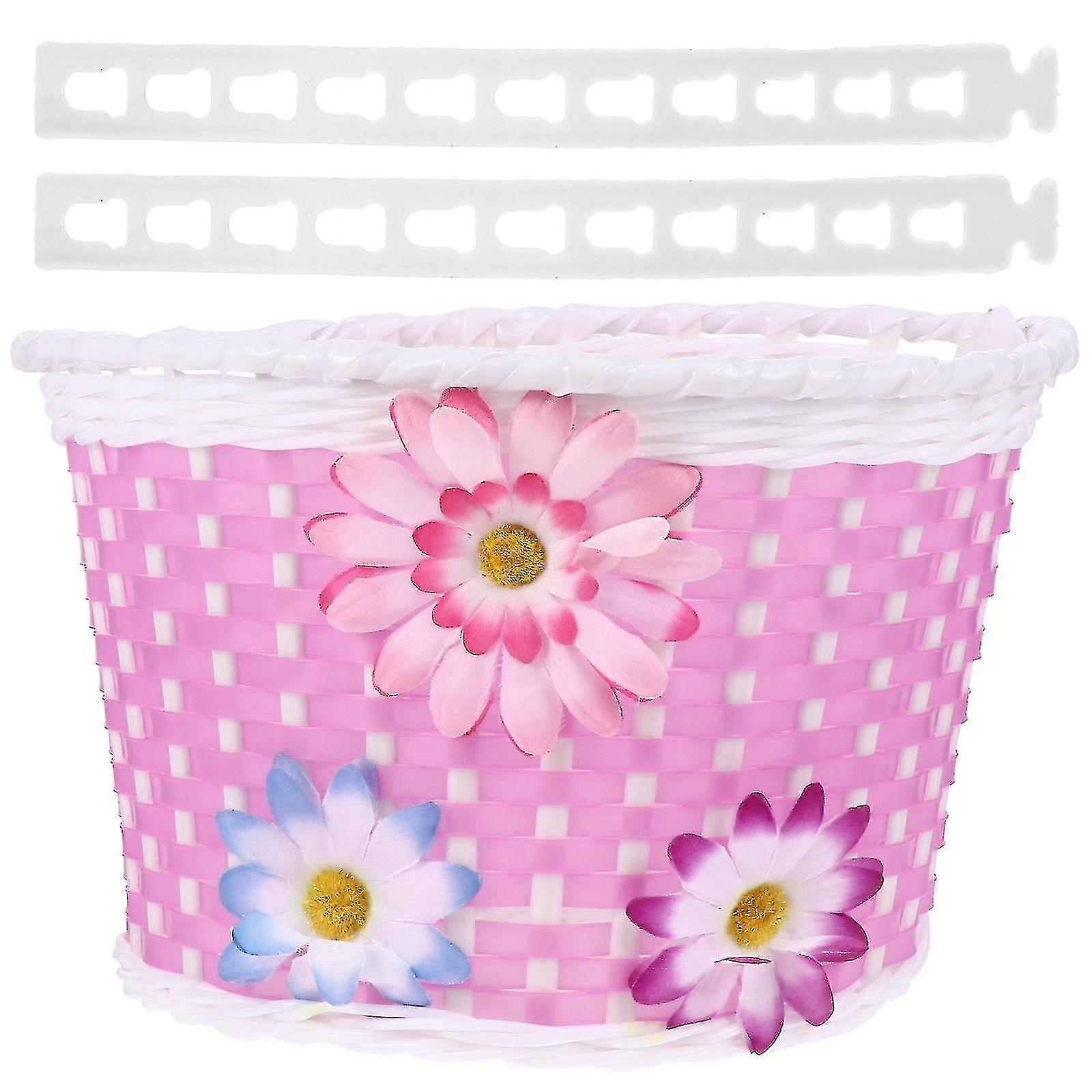 Front Handlebar Baskets Bike Storage Baskets Funny Cycling Decorations