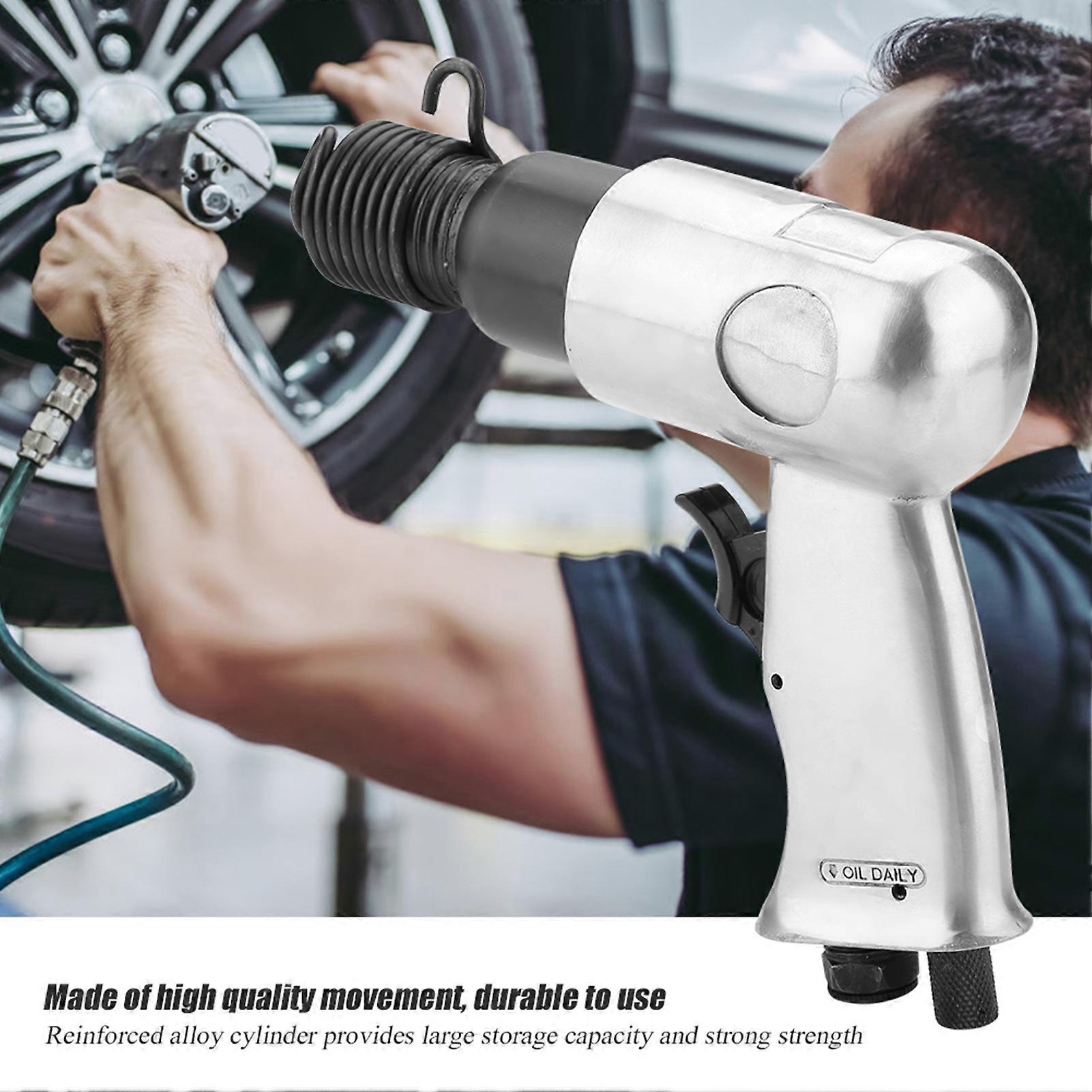 Powerful Straight Air Chisel Pneumatic Hammer Shovel Tool - Industrial Grade (150mm)