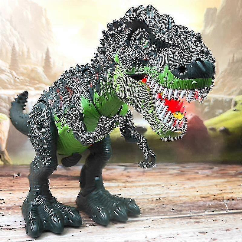 الديناصور ريكس الكهربائية ديناصور لعبة المشي نموذج الحيوان التحكم عن بعد ألعاب الديناصورات