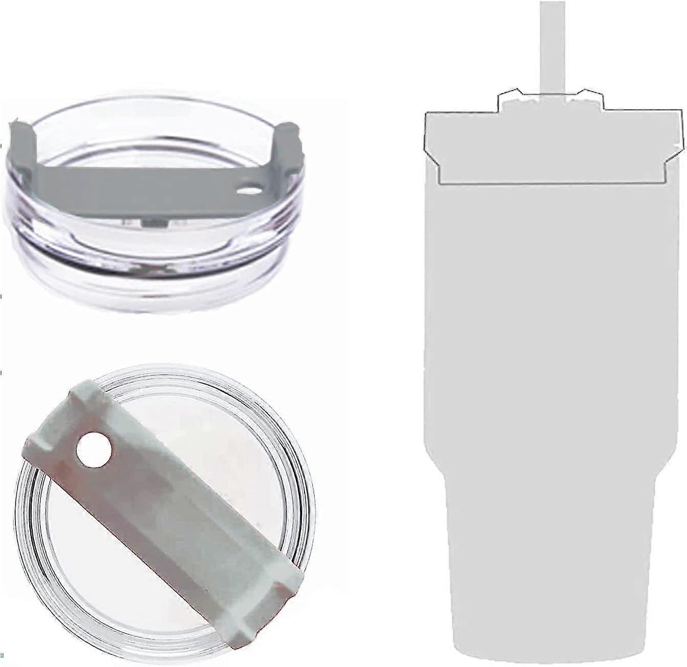 2 قطعة 40 أوقية غطاء بهلوان متوافق ستانلي ، أغطية بهلوان مقاومة للانسكاب لستانلي والمزيد من أكواب القهوة