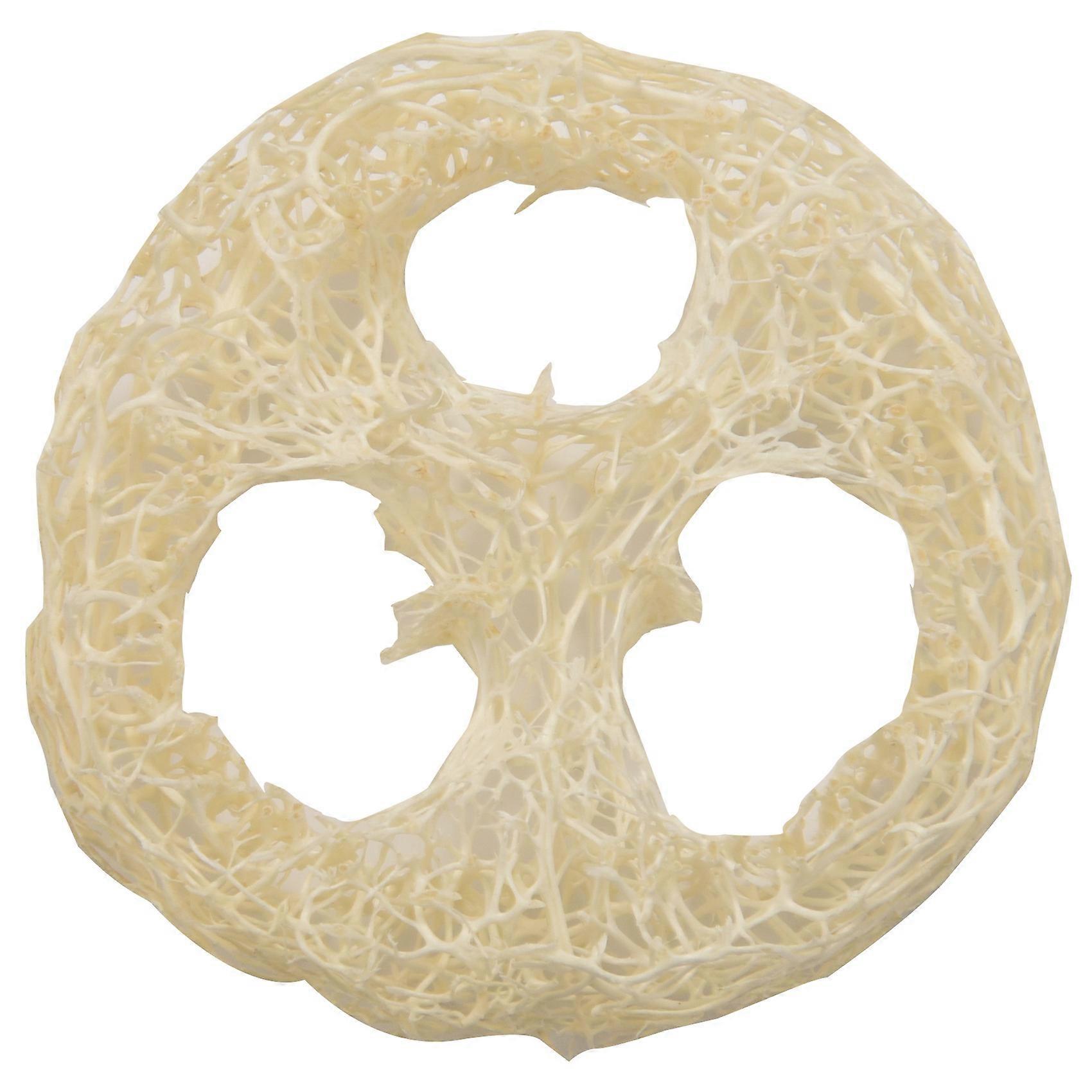 4-6Cm Wide 50Pcs/Lot Natural Loofah Slice Diy Customize Soap Tools,Cleaner,Sponge Scrubber, Soap Holder