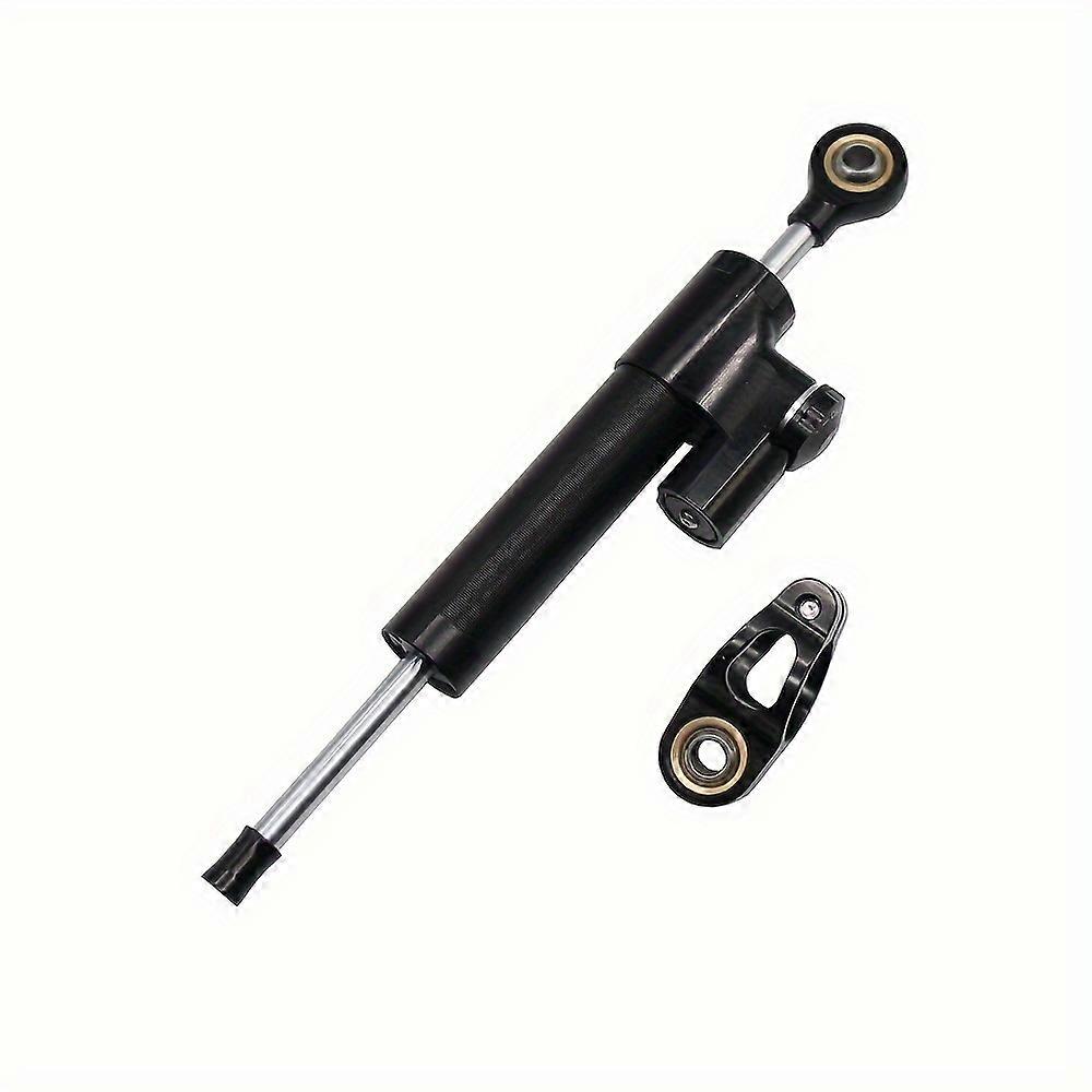 Motorcycle Titanium Ruler Universal Shock Absorber, Directional Damper Steering Stabilizer