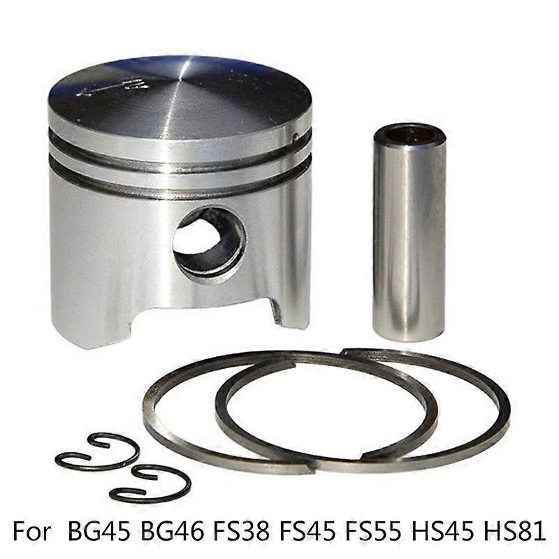 New 34mm Piston & Circlip Set For Stihl BG46 FS38 FS45 HS45 HS81 Trimmer Blower