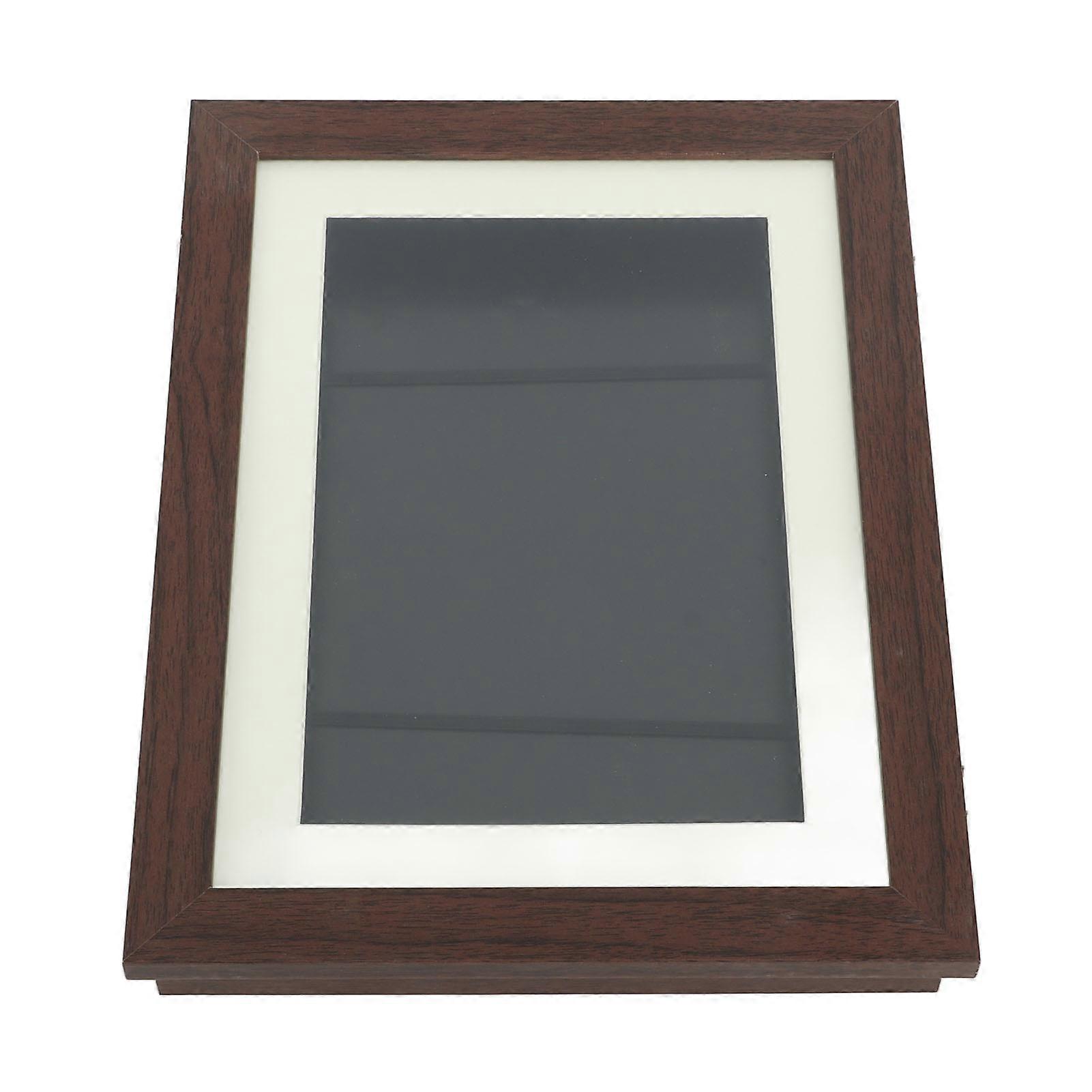 Kid's DIY Magnetic Artwork Frame Set with Elastic Horizontal Vertical Brown