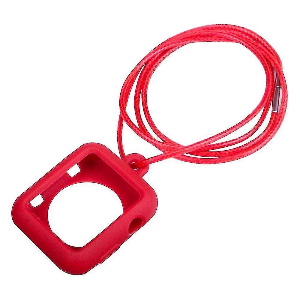 Compatible with Apple Watch Case Silicone Protection Shockproof Hanging Replacement