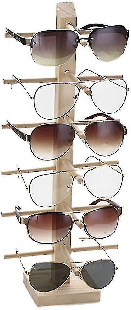 Glasses Stand Creative Wooden Sunglass Stand