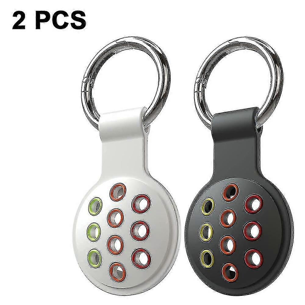 2 Pieces Of Apple Airtags Scratch Protection Case With Keychain