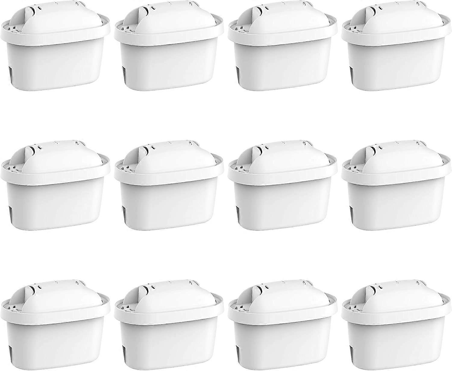 Water Filter Cartridge, Replacement for Brita Maxtra Plus, Marella Filter Carafe Refill, TV SD, NSF Certified (12)