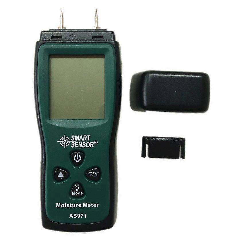 AS971 Digital Wood Moisture Meter Humidity Tester Timber Damp Detector Paper Test wall moisture analyzer Range 2%~70%