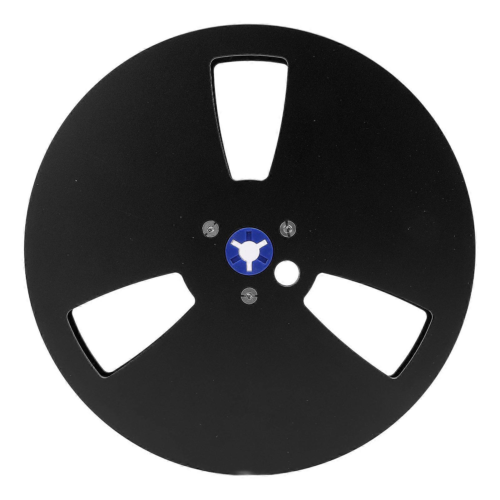 1/4 7 Inch Empty Tape Reel Open Reel Sound Tape Empty Reel Opening Machine Part for TEAC for ReVox Studer 1PCS Black