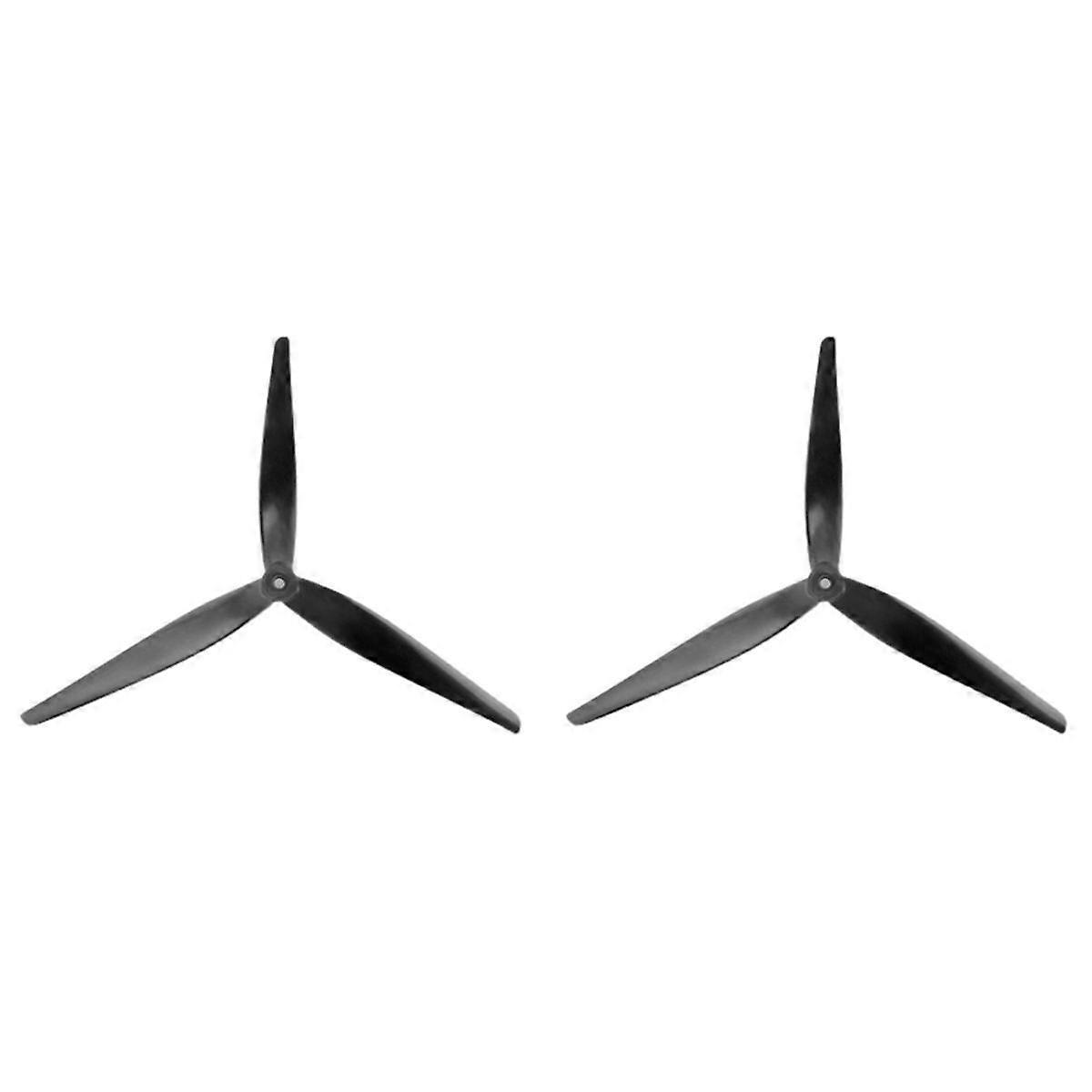 1 paar 13X9X3V2 13 inch CW CCW 3-blads/drieblads zwarte propeller FPV-propeller