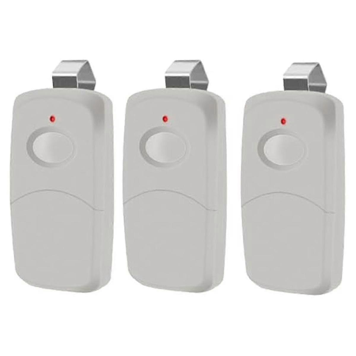 3pcs remplacement pour télécommande d’ouvre-porte de porte de garage multicode linéaire, 3089,308911,MCS308911,10 commutateur DIP,300MHZ