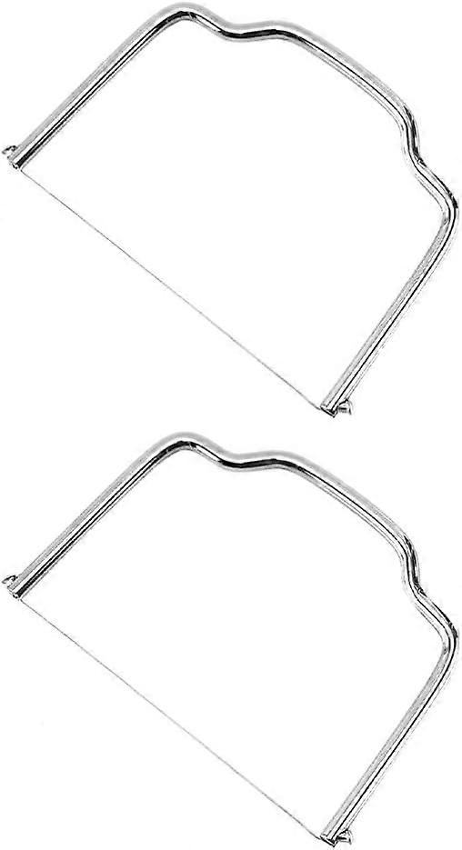 2Pcs Stainless Steel Butter Cheese Wire Cutter Cheese Slicer Easy And Fast Cutting Of Hard Or Semi-hard Cheeses