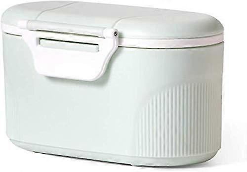 Portable Formula Powder Dispenser, Airtight Mini Milk and Snack Storage Box with Leveler and Spoon
