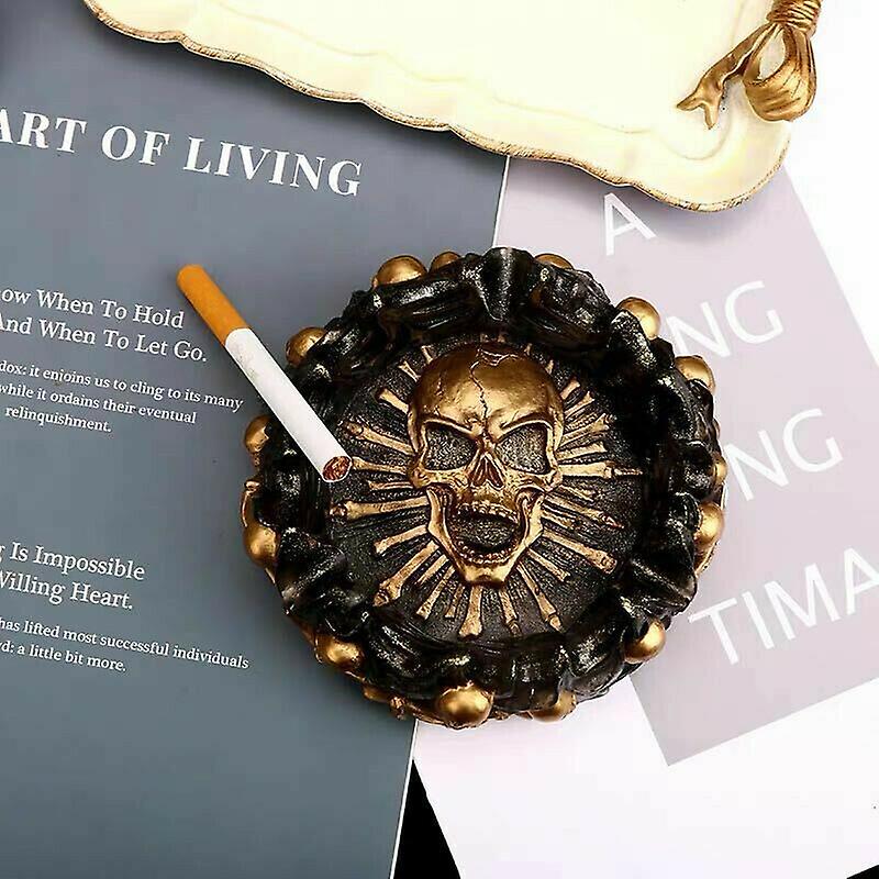 Skull Design Ashtray