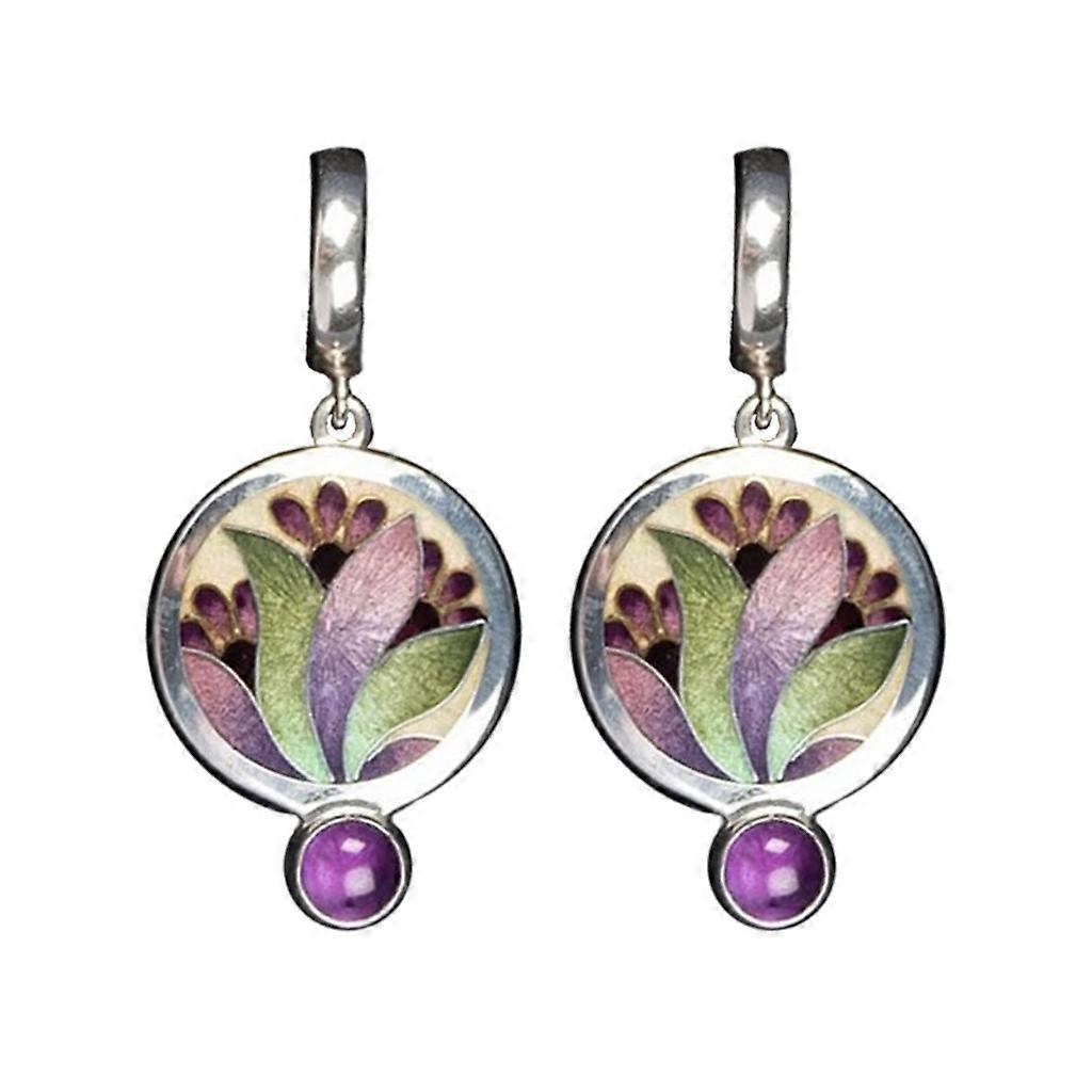 Long Earrings Drop Dangle Earring Flower Pattern Earrings Alloy Material