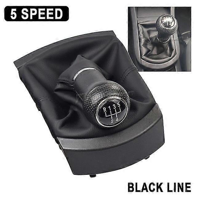 Leather Car Styling Gear Shift Knob Lever Gaitor Boot Dustproof Cover Case For Seat Ibiza 2002 2003 2004 2005 2006 2007 2008