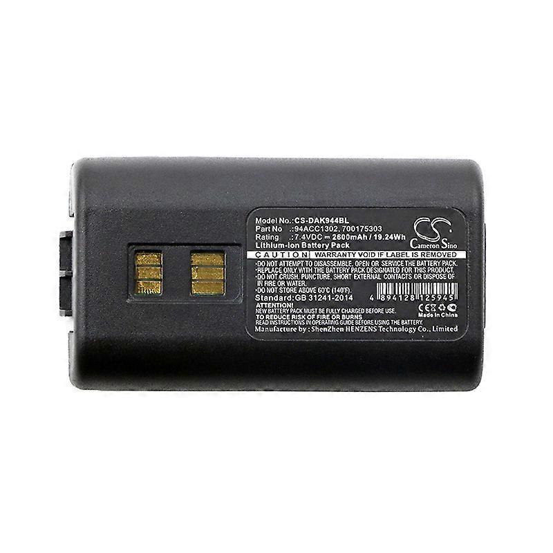 Cs Applicable Datalogic 944501055 Bar Code Scanner Battery 700175303