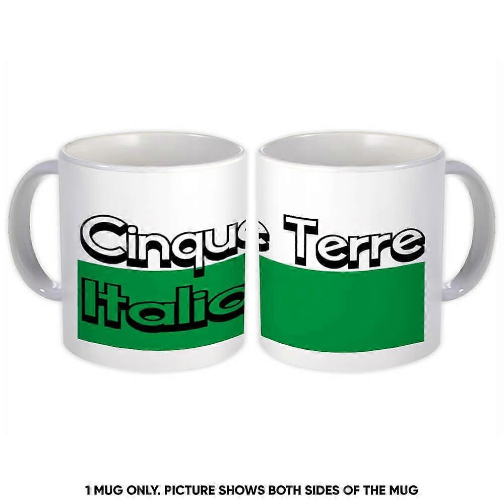 Gift Mug: Cinque Terre Italy Rectangle