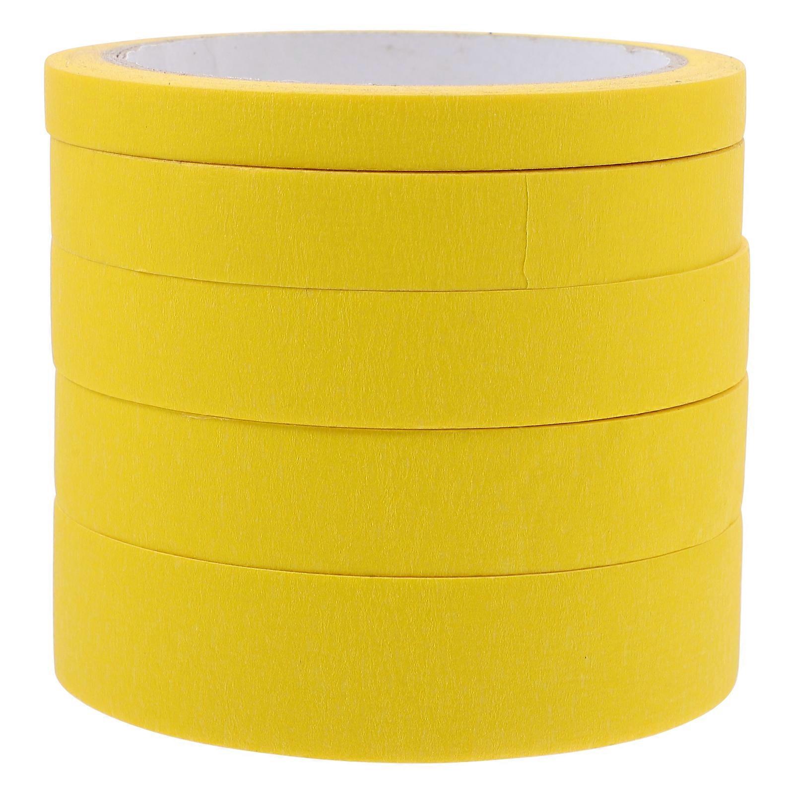 5 Rolls Car Paint Spray Labeling Tape Masking Tape Painting Craft Tape Practical Masking Tape