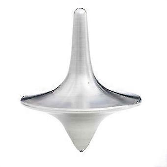 Zinklegering Zilver Totem Classic Accurate Top Gyro Sleutelhanger (kleur: Zilver)