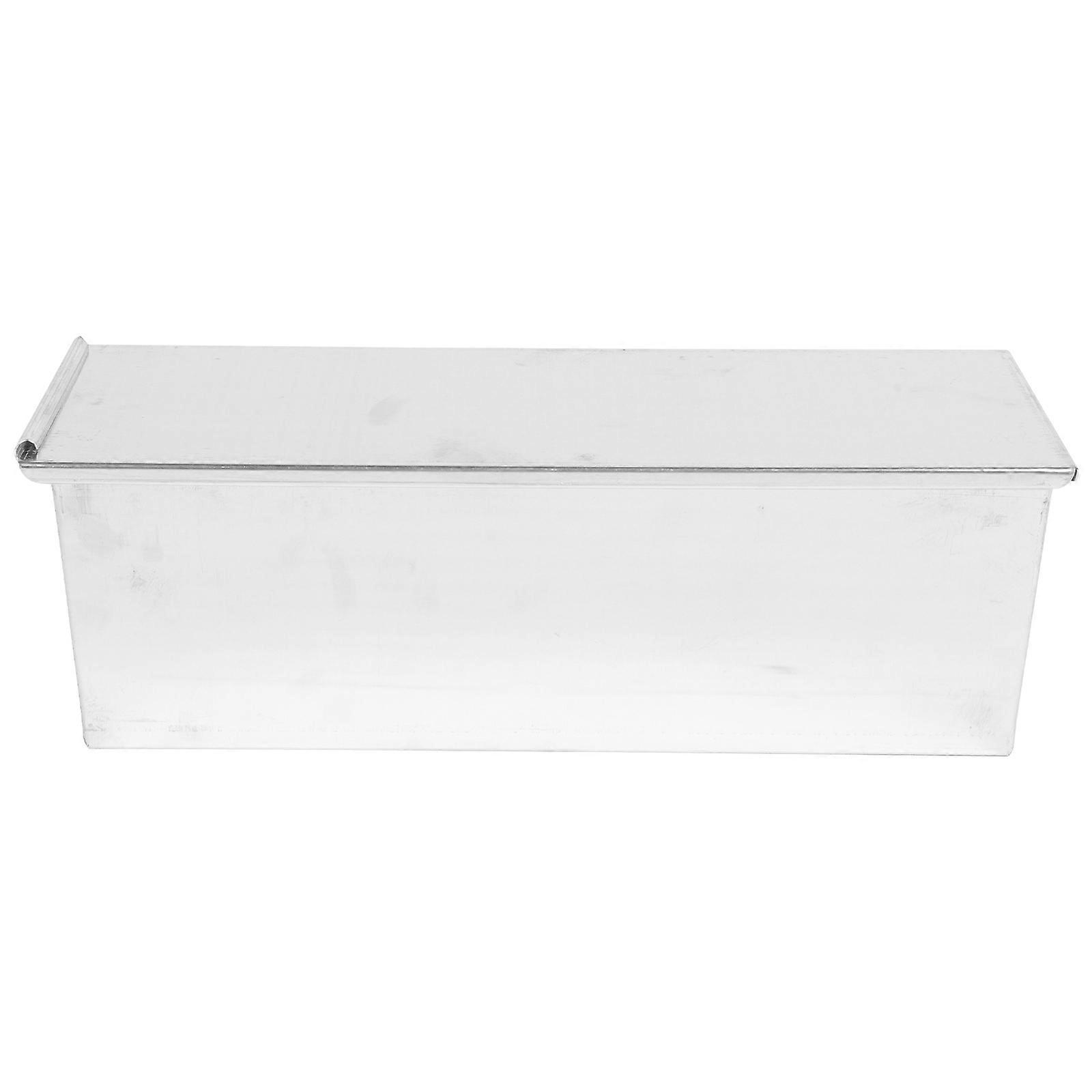 1pc Kitchen Non-stick Bread Mold Creative Toast Box with Lid Baking Tool