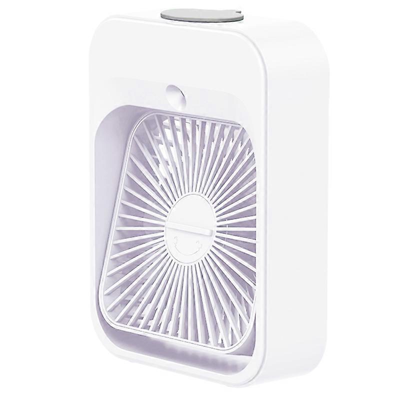 Portable Fan Quiet Mute Design Powerful 3 Speeds USB Powered Mini Chargeable Cooling Desk Fan for Office Qinhai