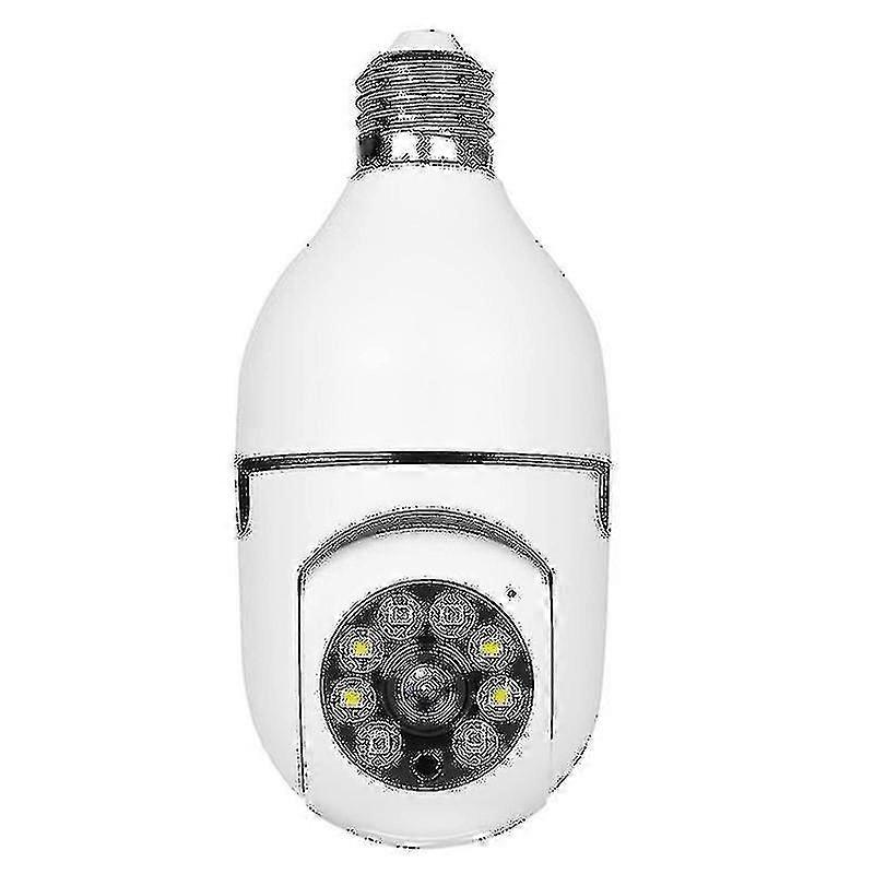 Light Bulb Surveillance Camera Wifi Night Vision 1080p App Remote Viewing