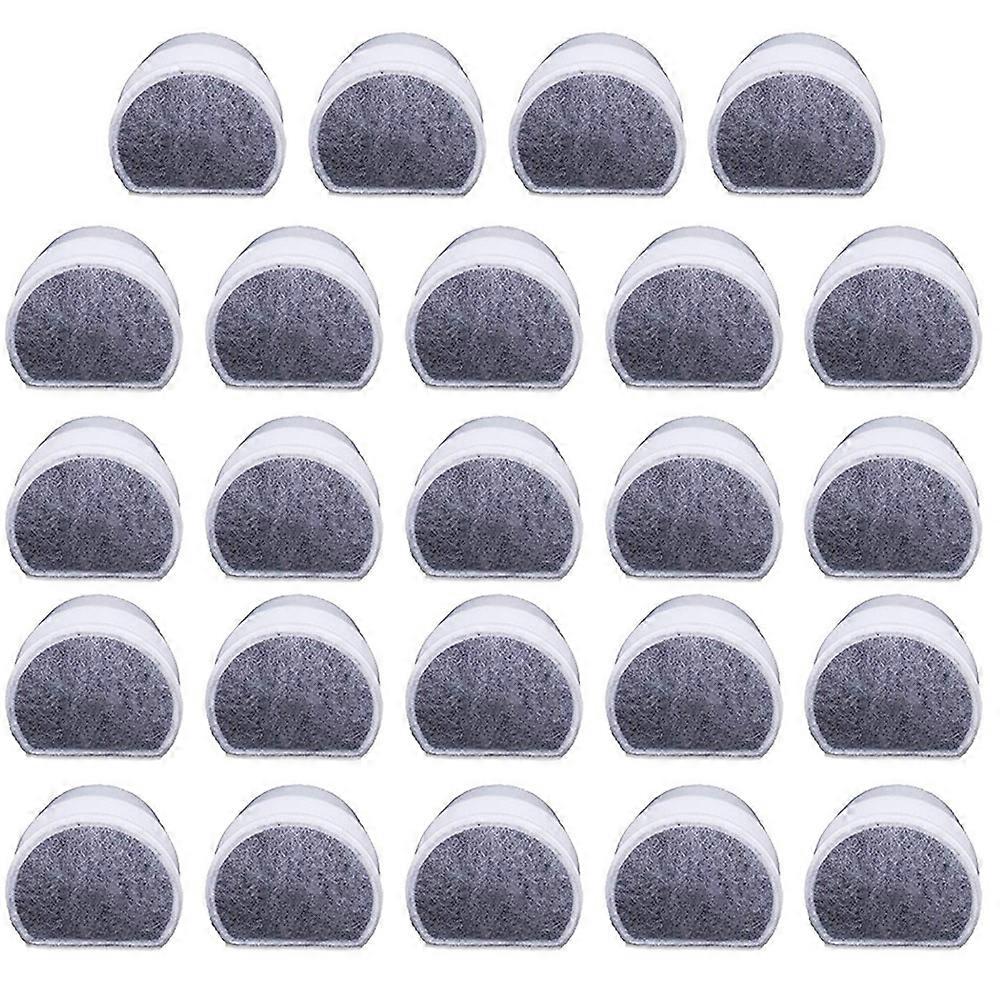 מסנן 24pcs, החלפת מסנן מים למזרקת מים לחיות מחמד