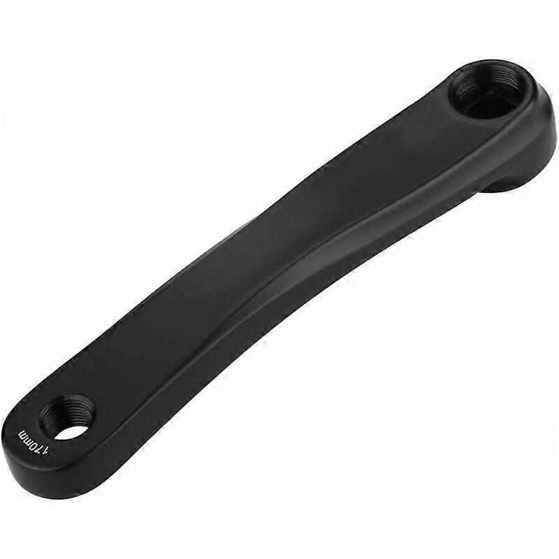 범용 170mm 알루미늄 합금 왼쪽 체인 교체, 사각 구멍, 블랙